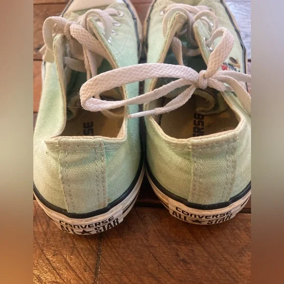 Upcycled OOAK Mushroom Nature Embroidered Converse Chuck Taylor All Star Size 8 - Picture 4 of 6